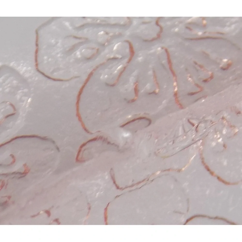 Jeannette Pink Cherry Blossom Depression Glass Handled Bowl Floral Patterns 1930